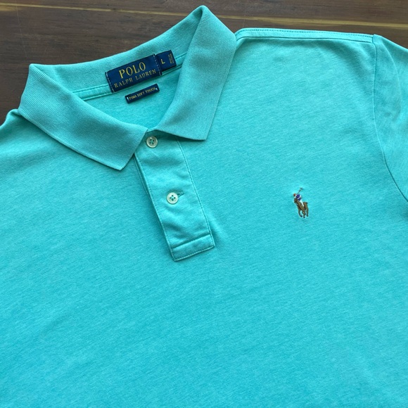 Men’s Polo Ralph Lauren Short Sleeve Classic Fit Soft Cotton Polo/Collared Shirt - Picture 11 of 12